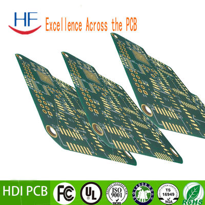 ফ্লেক্স HASL 4oz HDI ডাবল সাইডেড স্ট্রিপ PCB বোর্ড